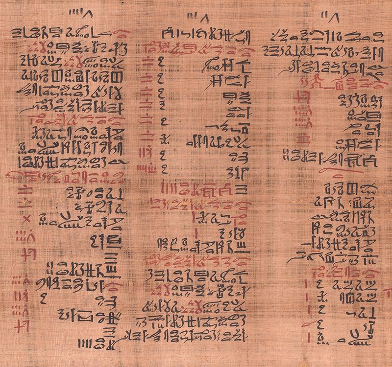 Universitätsbibliothek Leipzig, Papyrus Ebers, Kolumne 12-14