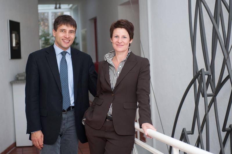 ): Prof. Markus Huber-Lang mit Prof. Anita Ignatius