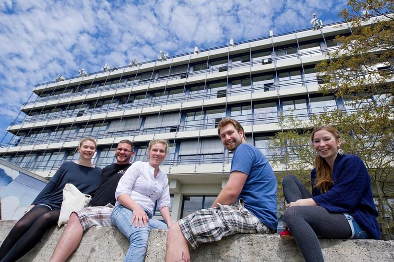 Campus Flandernstraße der Hochschule Esslingen. Hier hat die Fakultät Soziale Arbeit, Gesundheit und Pflege ihren Sitz.