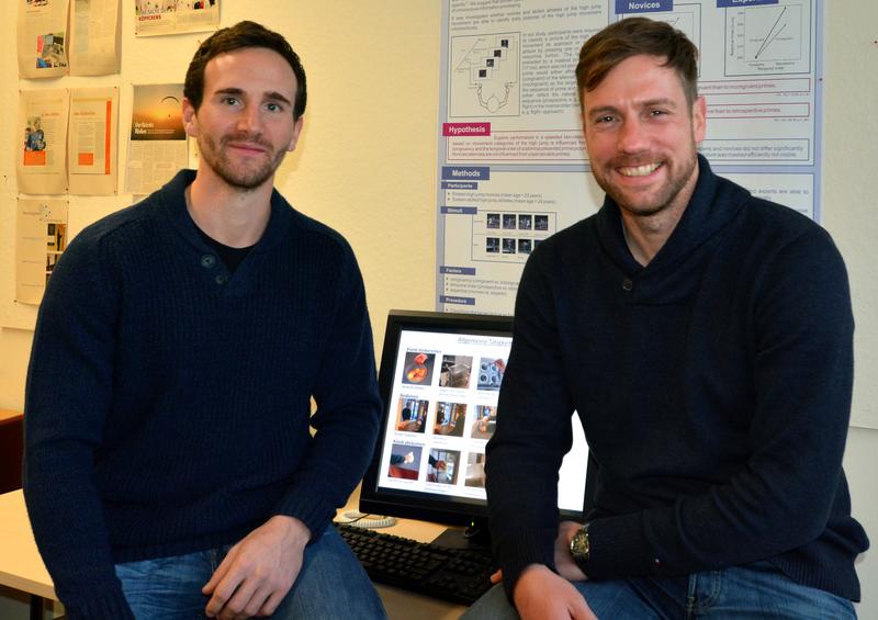 Die Sportwissenschaftler Ludwig Vogel und Heiko Lex (v.l.) haben eine Software für Bethel entwickelt. Das Projekt startet im Januar und läuft über drei Jahre.