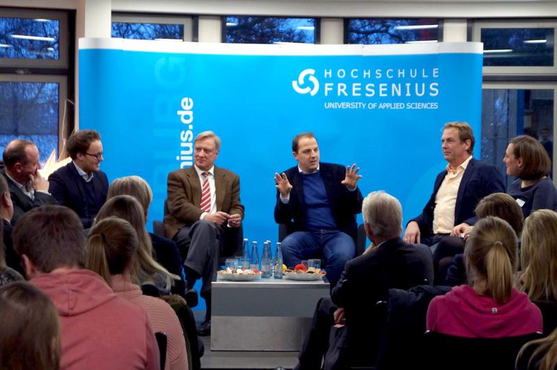 Campus Day: Podiumsdiskussion an der Hochschule Fresenius