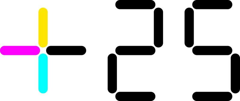    + 25, KHM-Logo