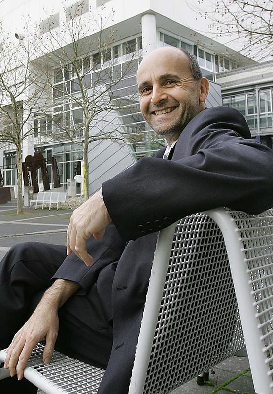 Der amtierende und wiedergewählte Präsident Prof. Dr. Klaus Becker 
