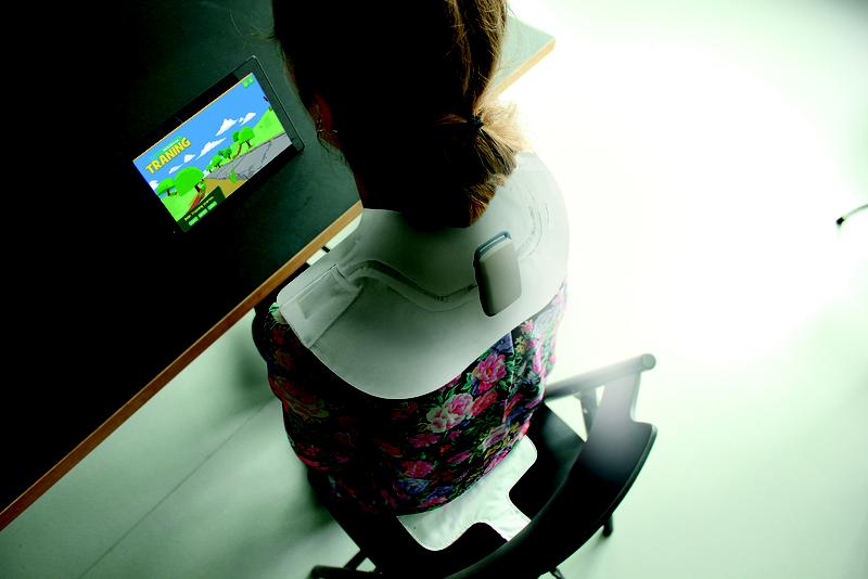 Spielerisch den eigenen Körper trainieren: Fraunhofer hat gemeinsam mit Contergan-Geschädigten und Forschungspartnern ein neues IT-basiertes Fitnesstraining entwickelt. 
