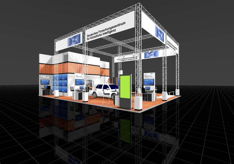 DFKI-Stand CeBIT 2015, Halle 9, F43