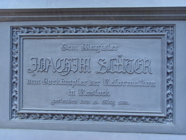 Gedenktafel Slüter