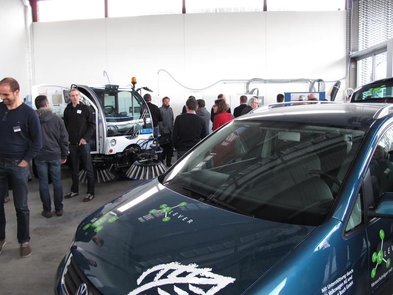 During the event participants were also able to view the «Mobility Demonstrator».