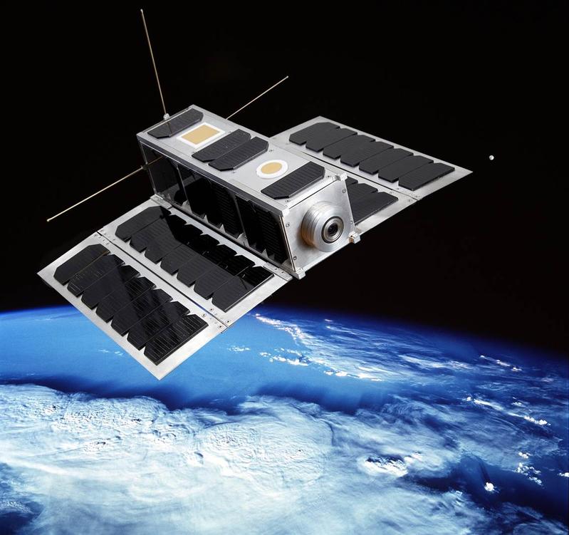 Fliegendes Weltraum-Labor: OPS-SAT ist die erste Nanosatellitenmission der ESA und soll 2017 ins All starten - unter der federführenden Leitung der TU Graz.
