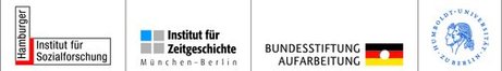 Logos aller Kooperationspartner "Berliner Kolleg Kalter Krieg"