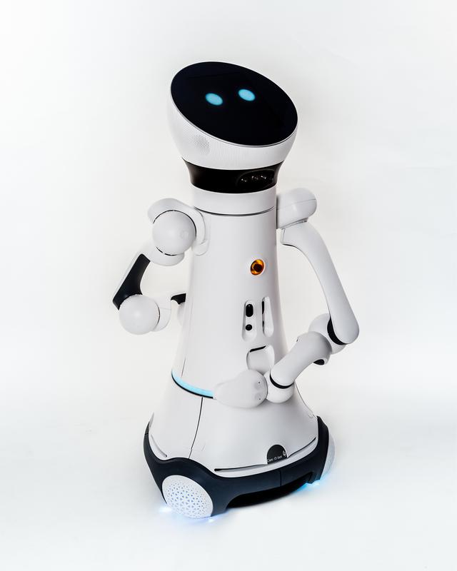 Der neue Serviceroboter Care-O-bot® 4 ist modular aufgebaut und lässt sich je nach Bedarf individuell konfigurieren.