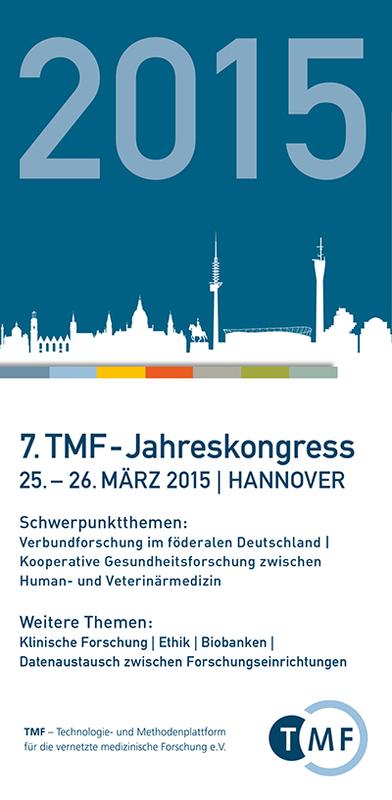 Cover des Programmflyers zum TMF-Jahreskongress 2015