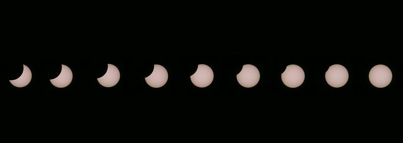 Die letzte Phase der Sonnenfinsternis am 20. März 2015