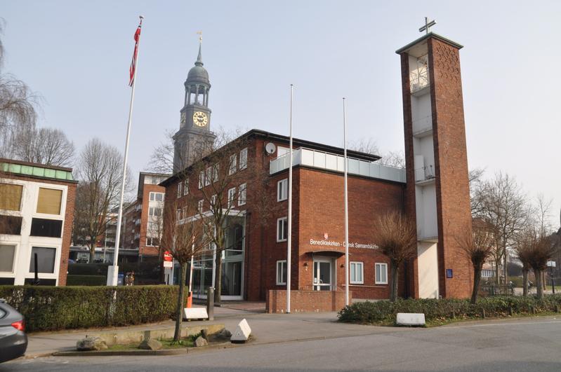 Ein Treffpunkt der dänischen Gemeinde in Hamburg: die dänische Seemannskirche.