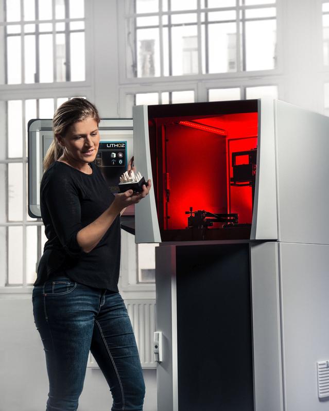 Der neue 3D-Drucker der Firma Lithoz