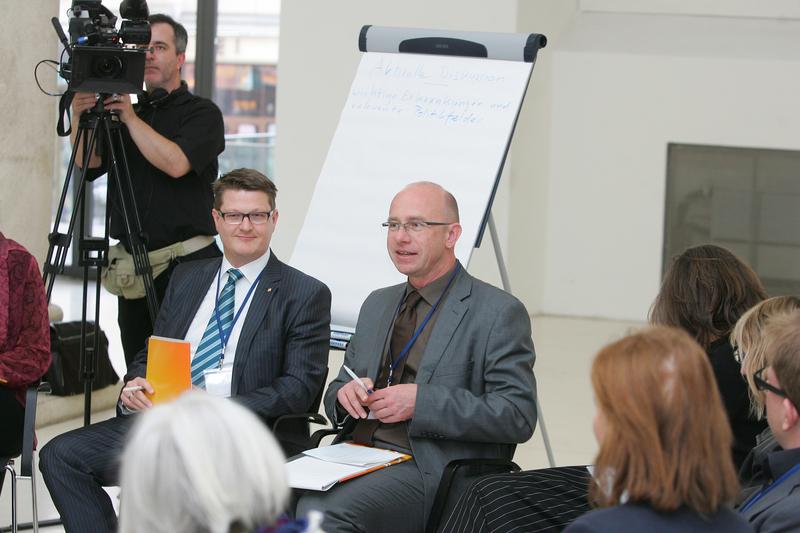 In drei Breakout Sessions diskutierten die Veranstaltungsteilnehmer über Gesundheitspolitik 