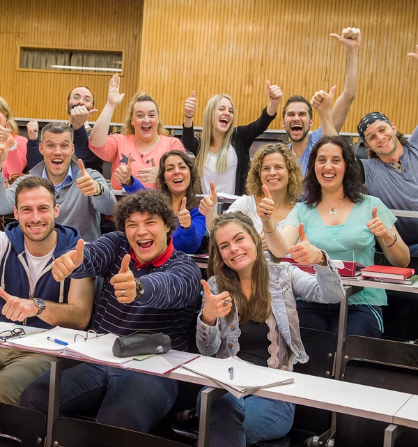 Das ist Spitze! Studierende der KH Freiburg.