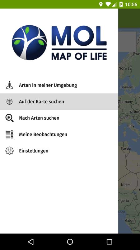 Für jede gefundene Art gibt es einen Steckbrief. 