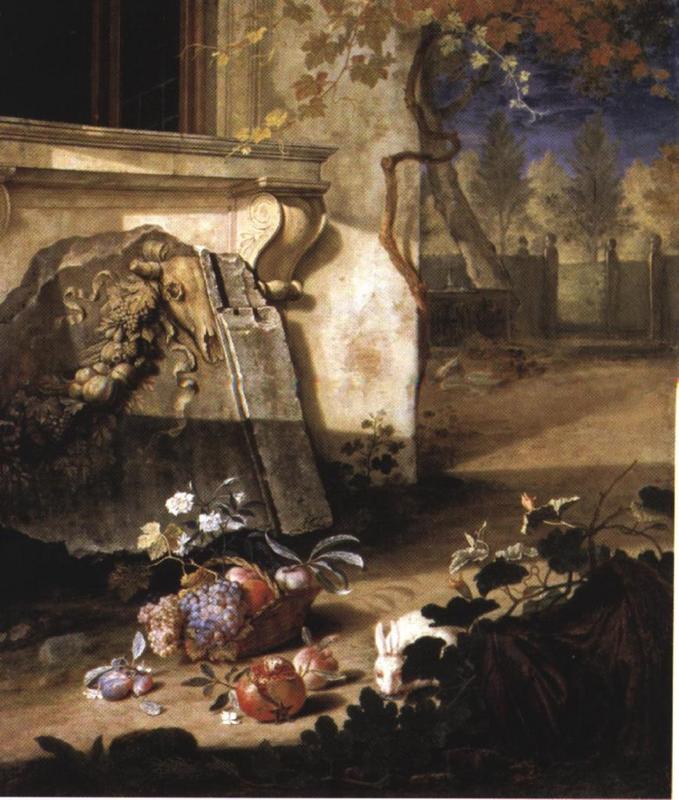 Auch farbige Abbildungen: hier das Gemälde von Christian Berentz mit dem verlorenen Fragment der Ara Pacis Augustae, das der Beitrag von V. Kockel und G. Krämer behandelt