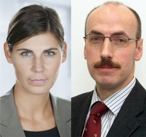 Hauptprojektpartner Claudia Michalik (Köln) und Prof. Dr. Jürgen Stausberg (Essen)