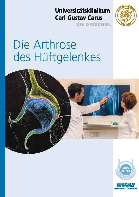 Die Broschüre zum Hüftgelenk ist die erste Publikation der „Dresdner Schule für Orthopädie und Unfallchirurgie“. 
