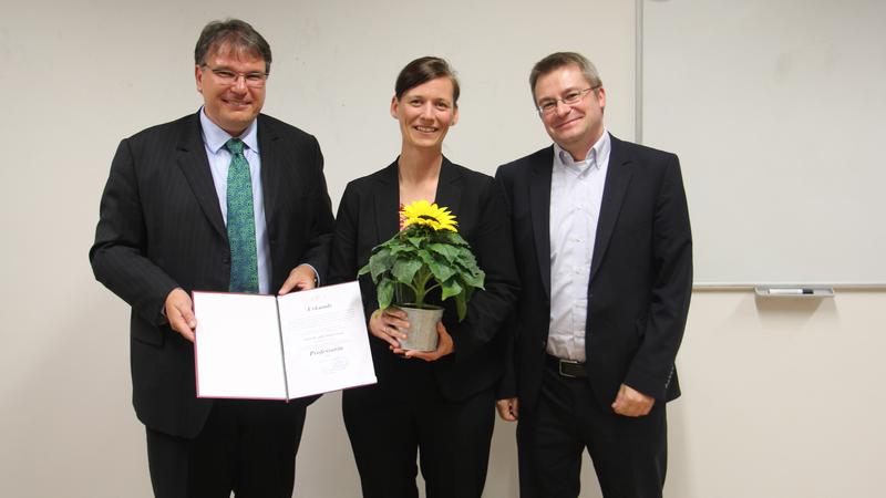 Rektor Stein, Prof. Clasen, Prof. Schimmelpfennig