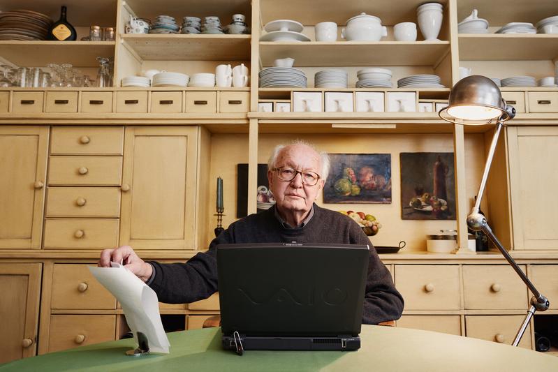Harald Weinrich – Sprachwissenschaftler und kosmopolitischer Intellektueller: Jetzt steht sein Name für einen internationalen Gastlehrstuhl. Foto: Yves Noir