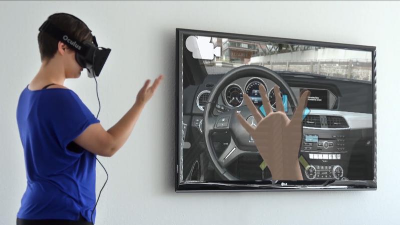 Interaktion über einen Avatar im virtuellen Showroom