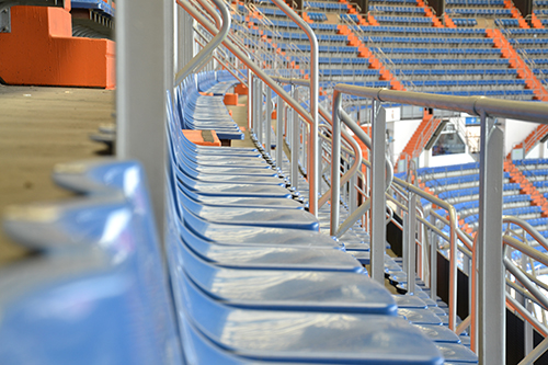 Studierende der BiTS im Santiago Bernabéu Stadion