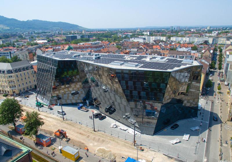 Die UB aus der Luft.