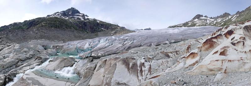 Rhonegletscher im Juni 2007  
