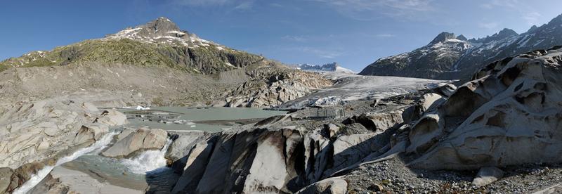 Rhonegletscher im Juni 2014