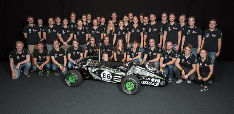   Zum Ignition Racing Team der Hochschule Osnabrück gehören rund 45 Studierende technischer und ökonomischer Studiengänge.