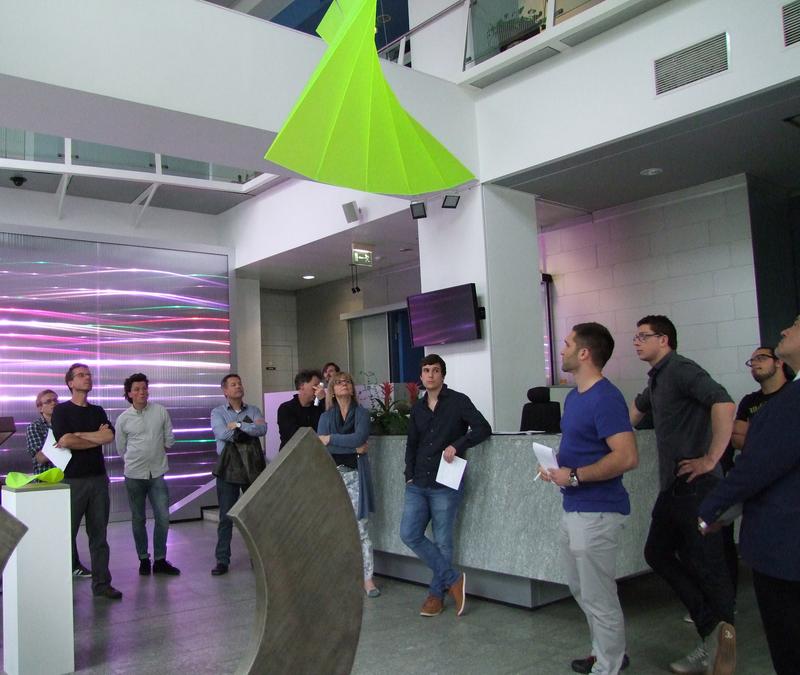 Workshop der EAH Jena und der Jenoptik AG in der Ausstellung „Circular“ 
