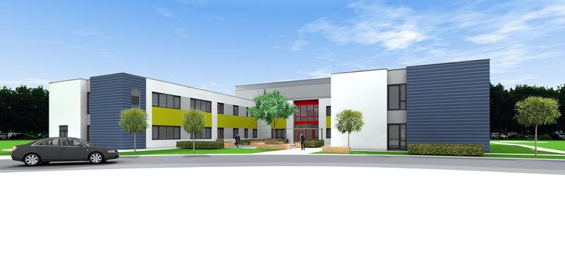 Das neue Forschungsgebäude DZHK, Standort Göttingen, an der Universitätsmedizin Göttingen. 