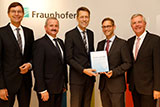 Förderbescheidübergabe für den Industrial Data Space am 23. September 2015 in Berlin