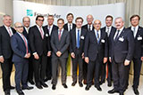Unterzeichner des Memorandum of Understanding zur Gründung des Vereins Industrial Data Space am 23. September 2015 in Berlin
