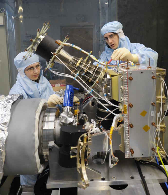 Das Edelgas Argon wurde mithilfe des Berner Massenspektrometers ROSINA entdeckt. 