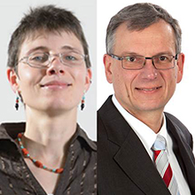 Dr. Larissa Schwarzkopf and Prof. Reiner Leidl 