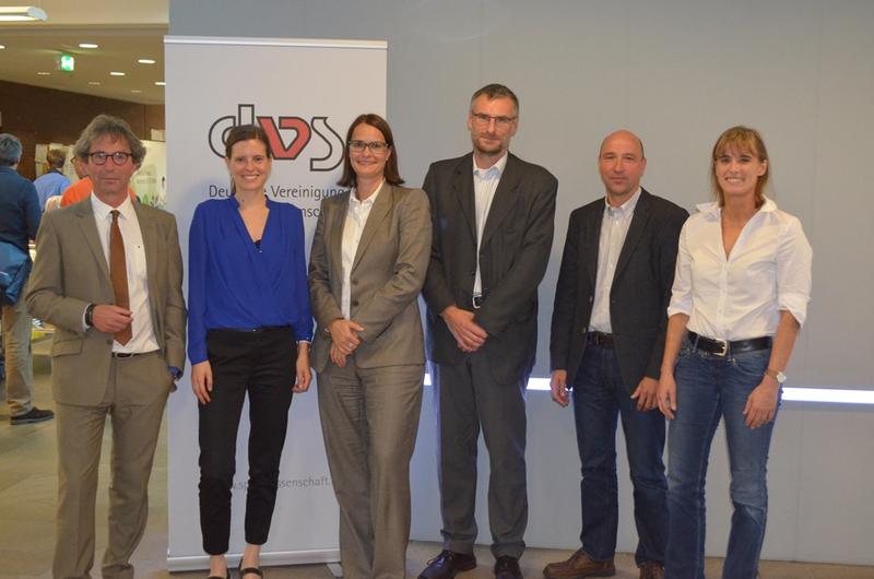 v.l. Prof. Dr. Kuno Hottenrott, Prof. Dr. Yolanda Demetriou, PD Dr. Ilka Seidel, Prof. Dr. Lutz Thieme, Prof. Dr. Lutz Vogt, Prof. Dr. Ina Hunger