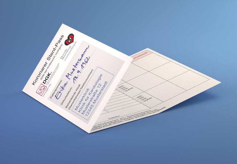 Der neue koronare Stent-Pass. 