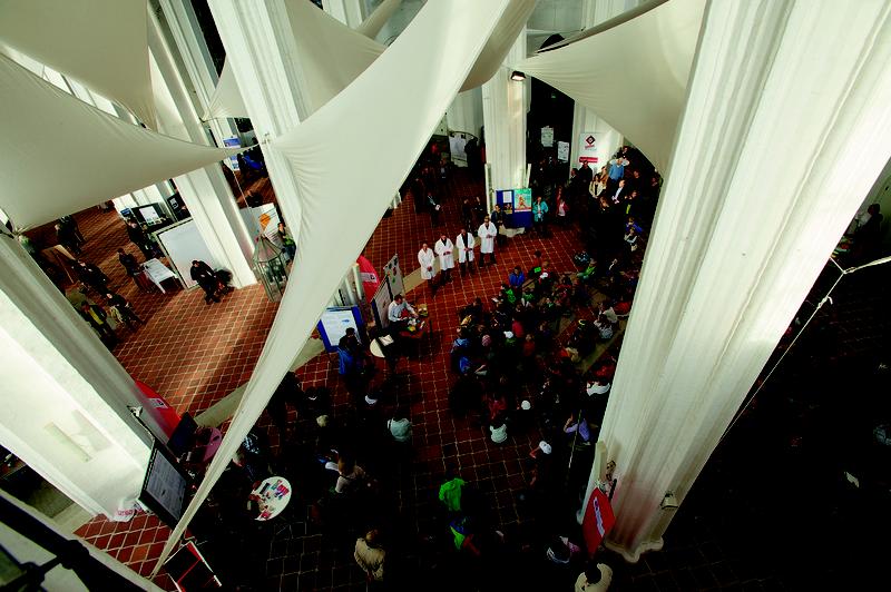 Blick in die Lübecker Hochschulkirche St. Petri