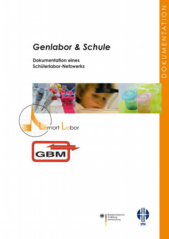 Titelseite der Dokumentation Genlabor & Schule