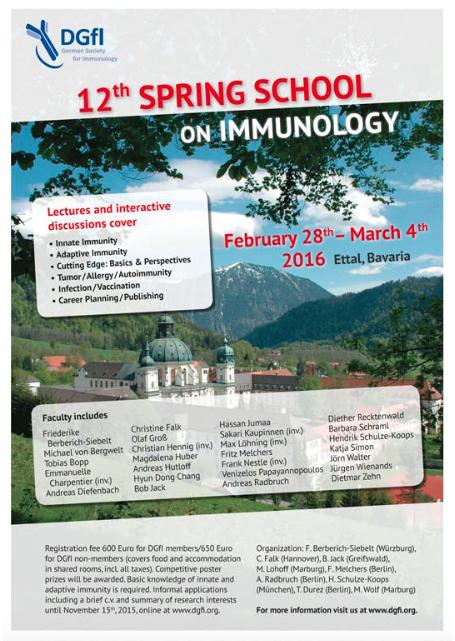 Flyer 12th Spring School