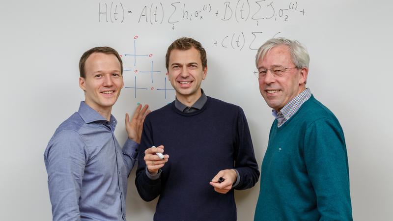 Philipp Hauke, Wolfgang Lechner und Peter Zoller