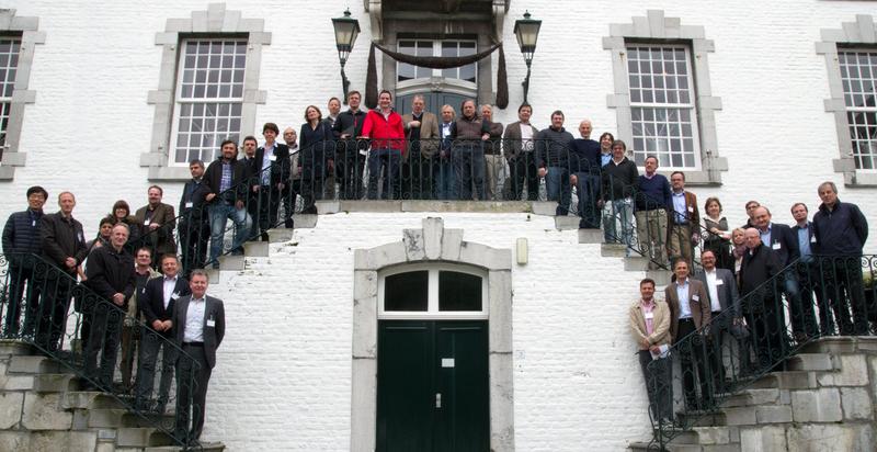 International und interdisziplinär: Die Redner der Kármán-Konferenz im Kasteel Vaalsbroek.