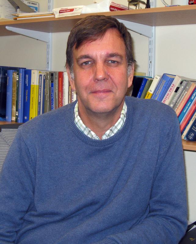 William Crawley-Boevey, Experte für die Darstellungstheorie von Algebren, soll 2016 an die Universität Bielefeld wechseln. 