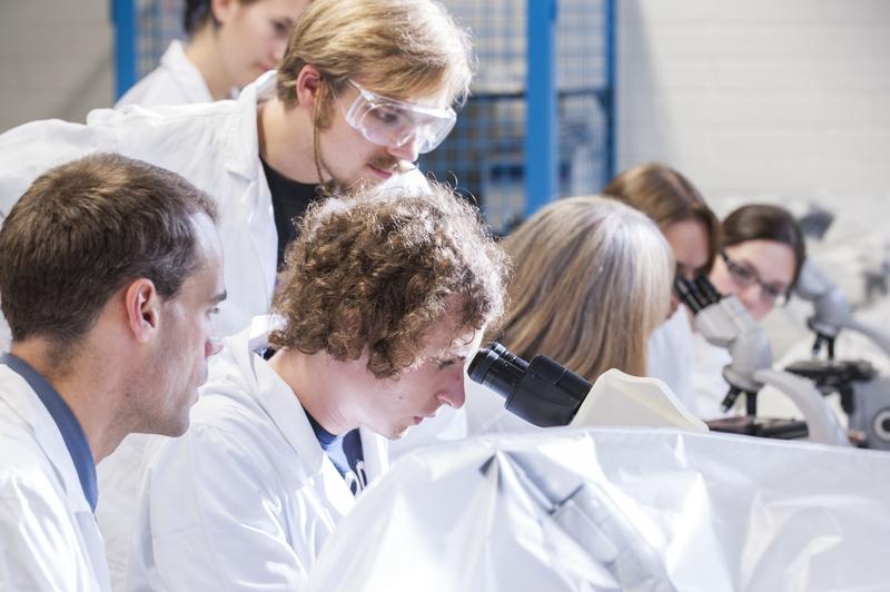 Das Programm LehreForschung stärkt die forschungsorientierte Lehre am KIT. Weiter gefördert wird auch das MINT-Kolleg, das auf die spezifischen Anforderungen von MINT-Studiengängen vorbereitet. 