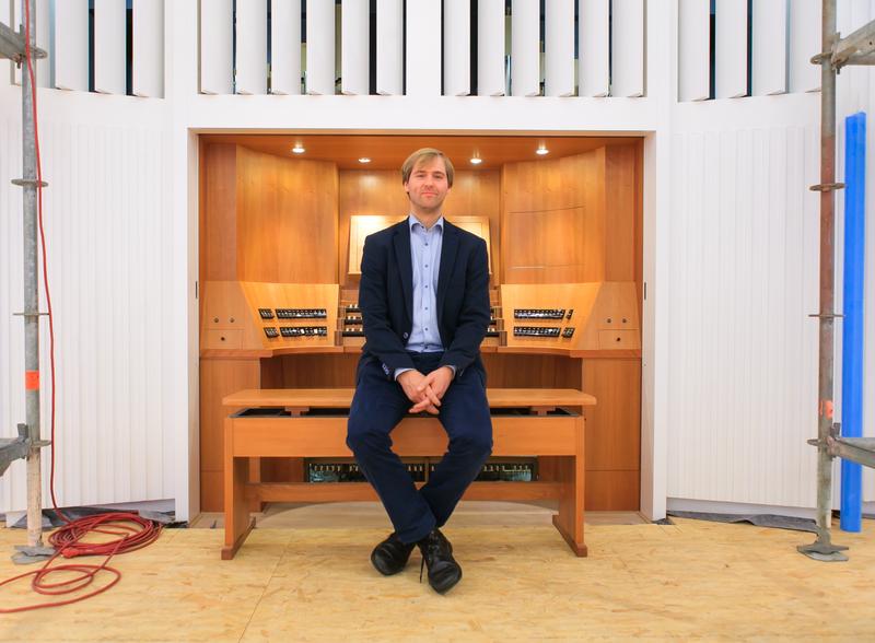 Universitätsorganist Daniel Beilschmidt