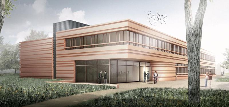 Forschungsneubau des Bayerischen NMR-Zentrums auf dem Campus Garching