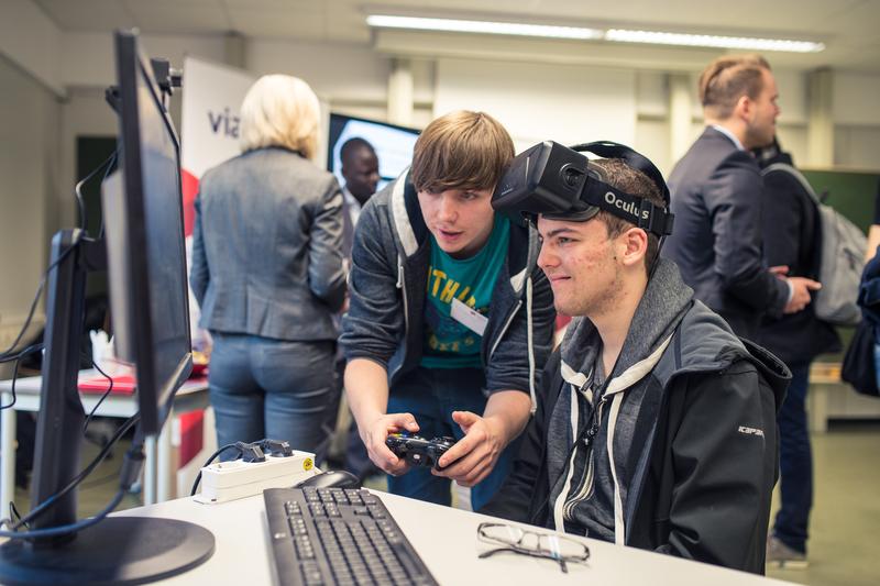 Studientag_DHBW_Stuttgart Virtual_Reality_Brille